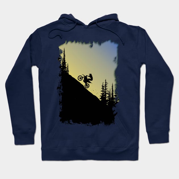 Enduro Colors Hoodie by OneRedFox